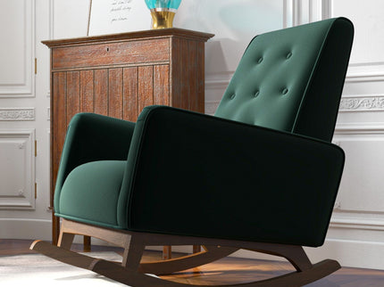 Demetrius - Solid Wood Rocking Chair