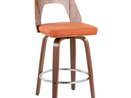 Trilogy - Mid Century Modern Counter Stool (Set of 2)