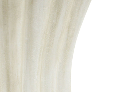 Mgo Archaistic Wavy Side Table - Antique Sandstone