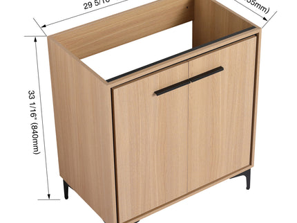 Modern Bathroom Vanity Cabinet With Soft Closing Doors