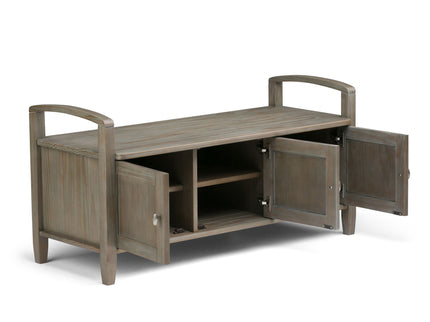 Warm Shaker - Handcrafted Entryway Storage Bench