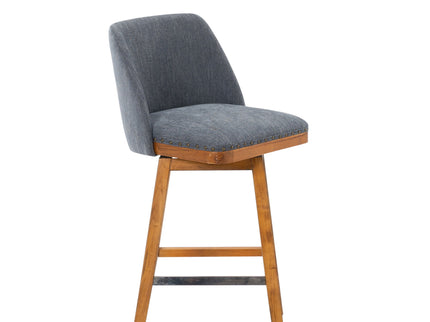 360° Swivel Bar Stool, Counter Height Kitchen Island Chair