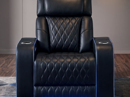 Electra - Power Recliner With Power Headrest, Massage, LED Lighting And USB Control