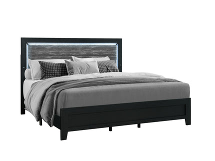 Carlos - Modern Design Bed With LED
