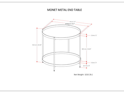 Monet - Handcrafted Table