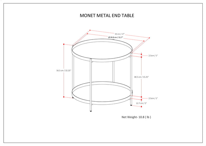 Monet - Handcrafted Table