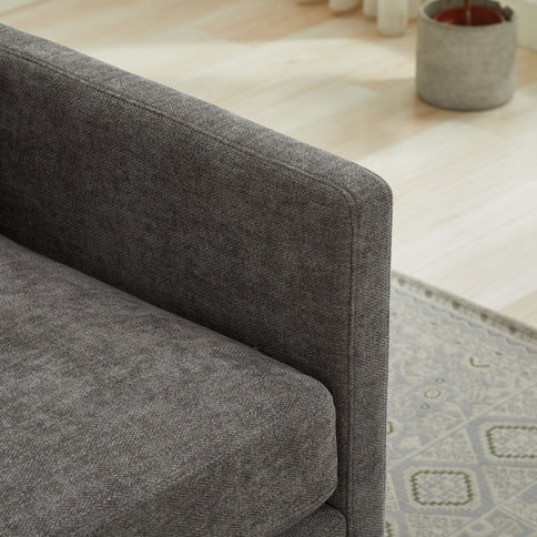 Square Upholstered Swivel Accent Chair