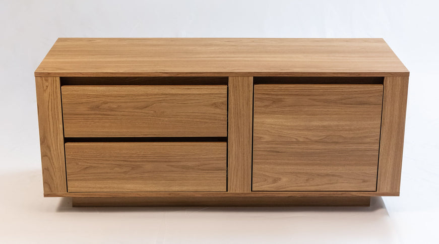 TV Stand For TVs Up To 50" With 1 Door And 2 Drawers