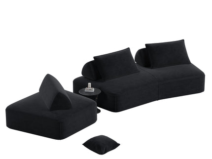 Modern Luxury Oversized Modular Sectional Sofa Set