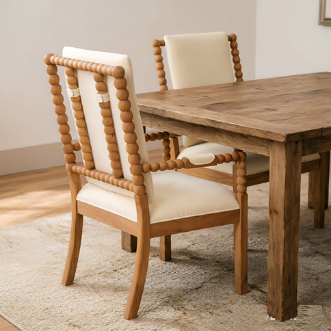 Dining Chairs With Ergonomic Design (Set of 2)