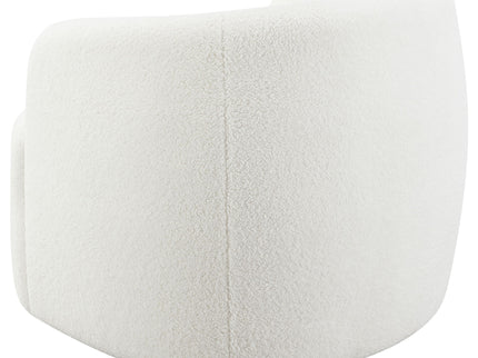 Denae - Upholstered Swivel Chair - Ivory