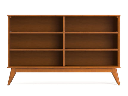 Draper - Handcrafted Low Bookcase