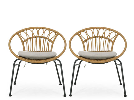 Banya - Chair (Set of 2) - Light Brown