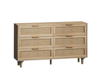 6 Drawer Storage Modern Cabinet For Bedroom