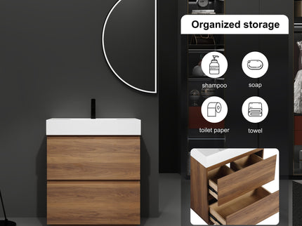 Modern Freestanding Bathroom Vanities With Single Sink Combo