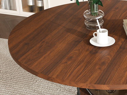 Round Extendable Dining Table Set With Chairs