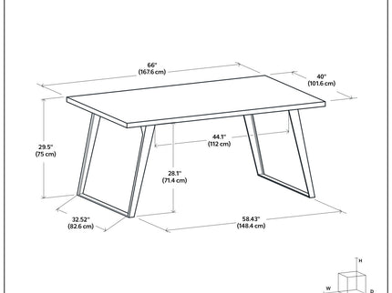 Lowry - Handcrafted Square Dining Table