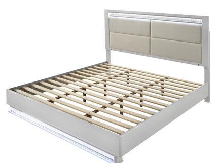 Glam - Bedroom Set With LED Headboard
