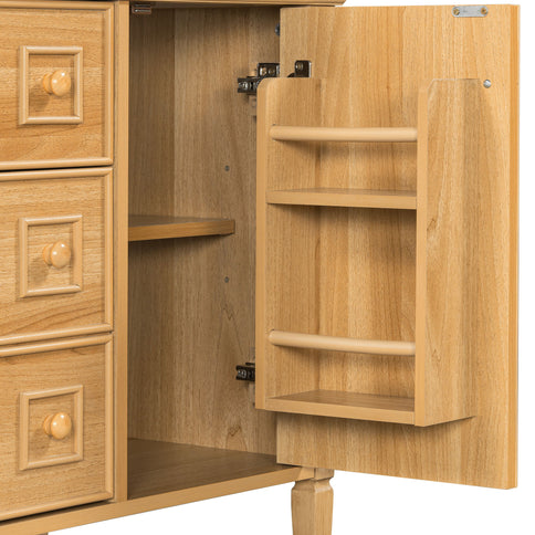 Bathroom Vanity With Sink, Cabinet With Flip Out Drawer, 2 Soft Close Drawers, 1 Soft Close Door - Wood