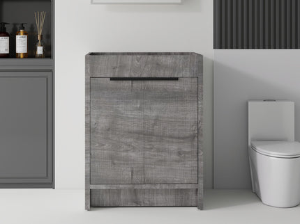 Freestanding Bathroom Vanity Cabinet With Soft Close Doors, Cabinet Only