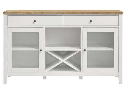 Prager - 2 Door Dining Sideboard - White