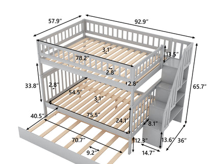 Bunk Bed With Staircase