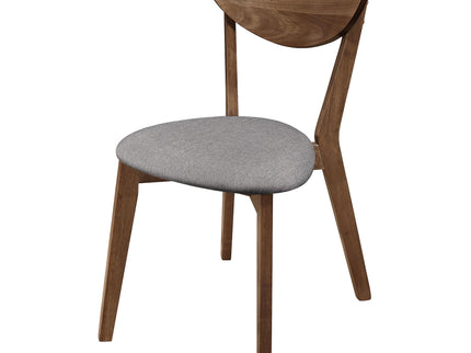Mid-Century Modern Upholstered Dining Chair (Set of 2)