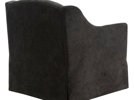 Luisa - Skirted Swivel Accent Chair