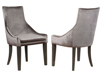 Rexford - Upholstered Dining Side Chair (Set of 2) - Gray