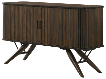 Wes - 2 Door Sideboard Buffet Storage Cabinet - Walnut