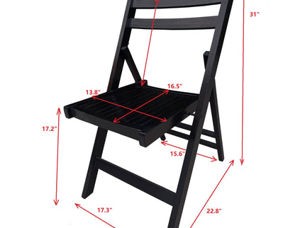 Folding Special Event Chair, Foldable Style (Set of 4)