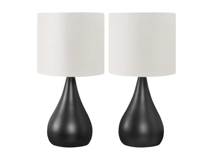 Lighting, Table Lamp, Contemporary (Set of 2) - Black