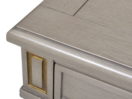Dauphin - TV Stand Storage Display Console Table - Gray Cashmere