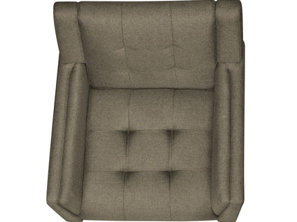 Luminaesque - Fabric Upholstered Armchair With Tufted Back