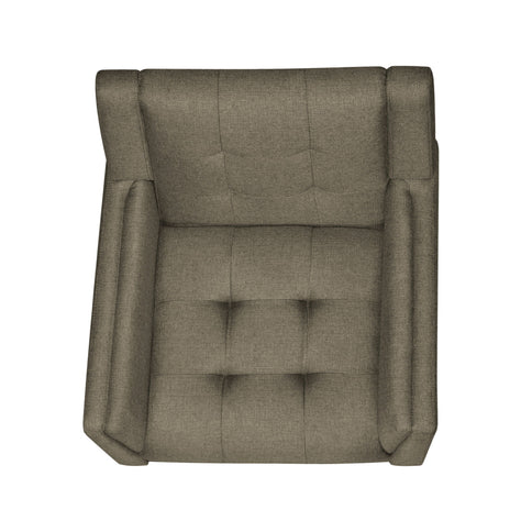 Luminaesque - Fabric Upholstered Armchair With Tufted Back