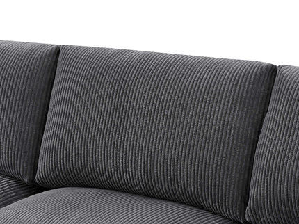 Upholstered Symmetrical Modular Sectional With 6 Seating