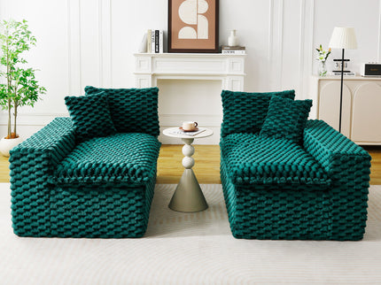 Multifunctional Sofa, Side-By-Side Or Facing Each Other