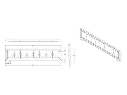 Chloe - Elegant Design Bed