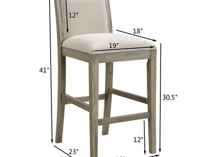 Upholstered Barstools (Set of 2)