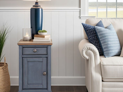Americana - Chairside Table - Blue
