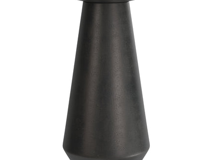 Gloria - Cast Aluminum Side Table - Black