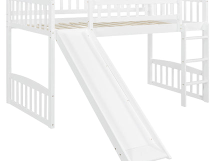 Loft Bed With Slide And Ladder