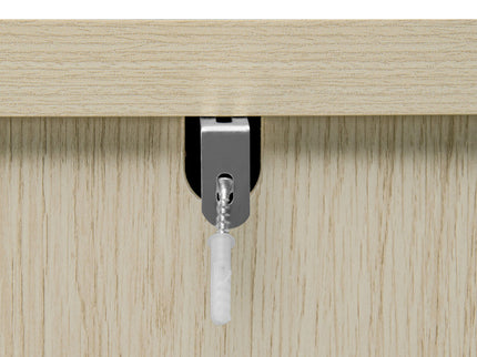 3 Drawer Buffet Sideboard With Adjustable Shelves, Storage Cabinet With Natural Seaweed Decor Doors For Living Room Kitchen Entryway - Natural