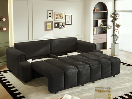 4 Seater Modern Couch With Seats Storage