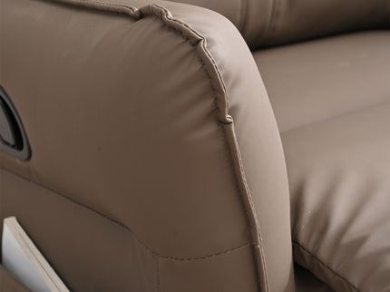 360° Modern Small Rocking Swivel Recliner Chair With Side Pocket