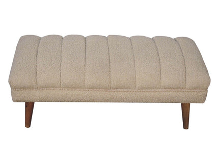 Puffer Bench - Beige
