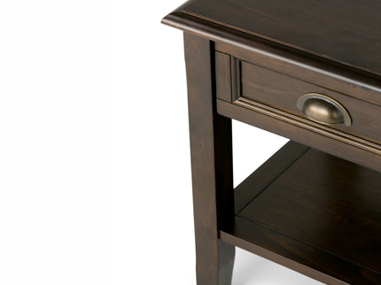 Burlington - End Table - Mahogany Brown