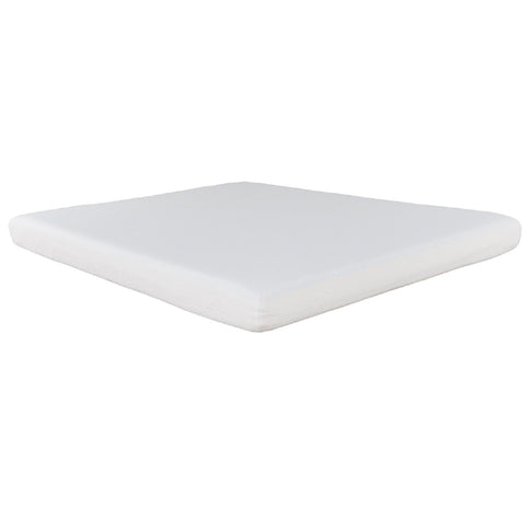 6" Firm Full Size Gel Memory Foam Mattress With Cooling Technology - White