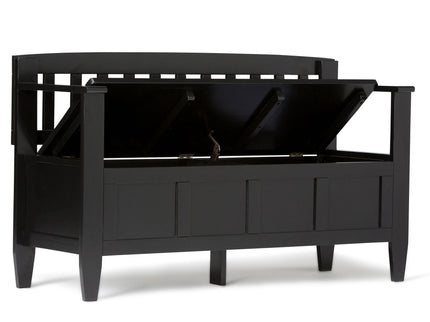 Brooklyn - Handcrafted Entryway Storage Bench