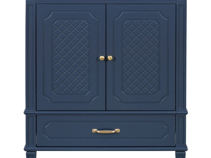 Bathroom Vanity With Sink, Soft Closing Door, Multi Functional Storage